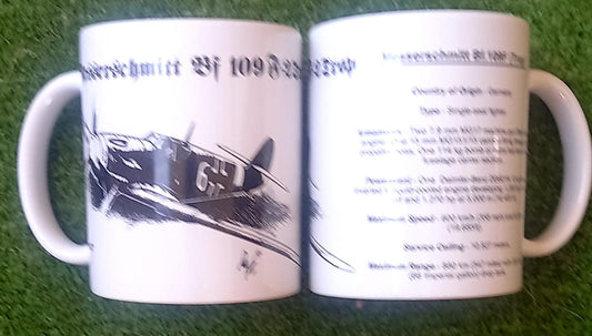 Messerschmitt Bf.109E Trop Coffee Mugs - MUG19