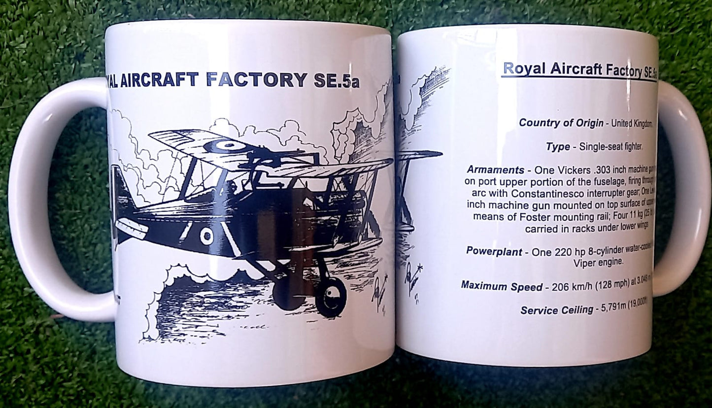 Royal Aircraft Factory SE.5a Coffee Mugs - MUG2