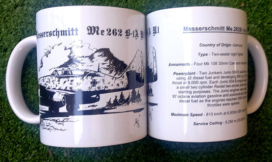Messerschmitt Me.262 B-1A Coffee Mugs - MUG8