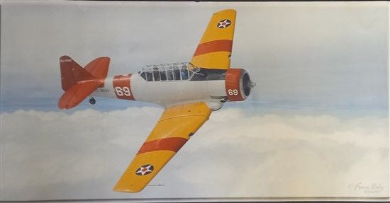 AT-6 Harvard ZU-FNE Poster - NO-204