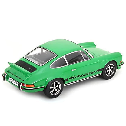 PORSCHE 911 RS GREEN WITH BLACK DECO 1973 CLOSE BODY S 1/18 Scale NOREV MTDNOR187680