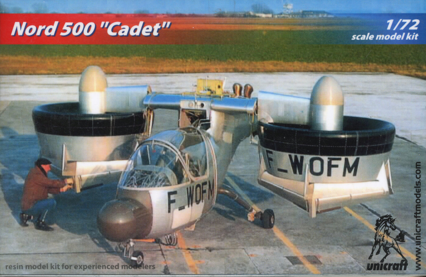 Nord 500 Cade - 1/72 Scale Unicraft NORD500