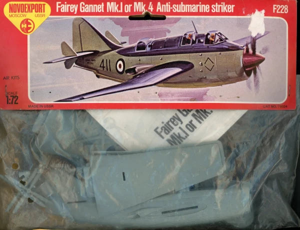 Fairey Ganner Mk.1 or Mk.4 Anti-Submarine Striker - NOVO F228