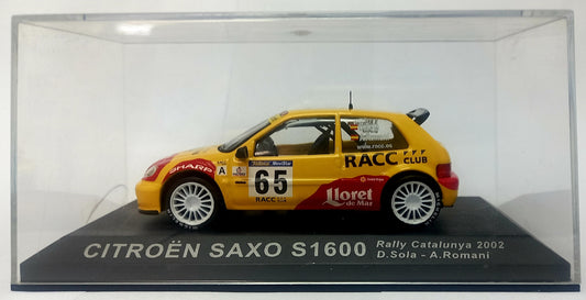 Citroen Saxo S1600 - 1/43 Scale De Agostini NR1135