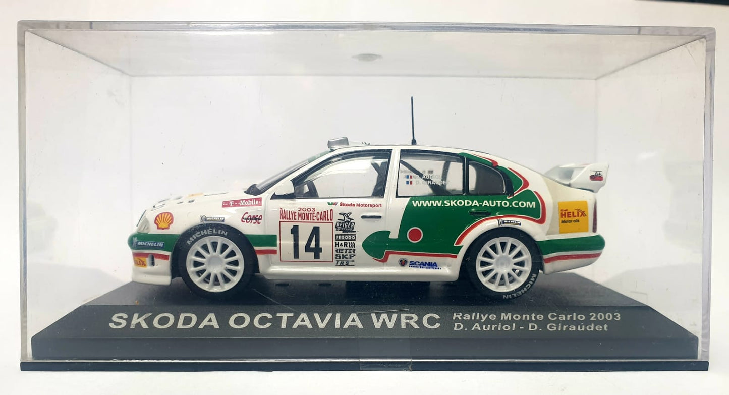 Skoda Octavia WRC -  1/43 Scale De Agostini NR1142