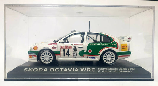 Skoda Octavia WRC -  1/43 Scale De Agostini NR1142