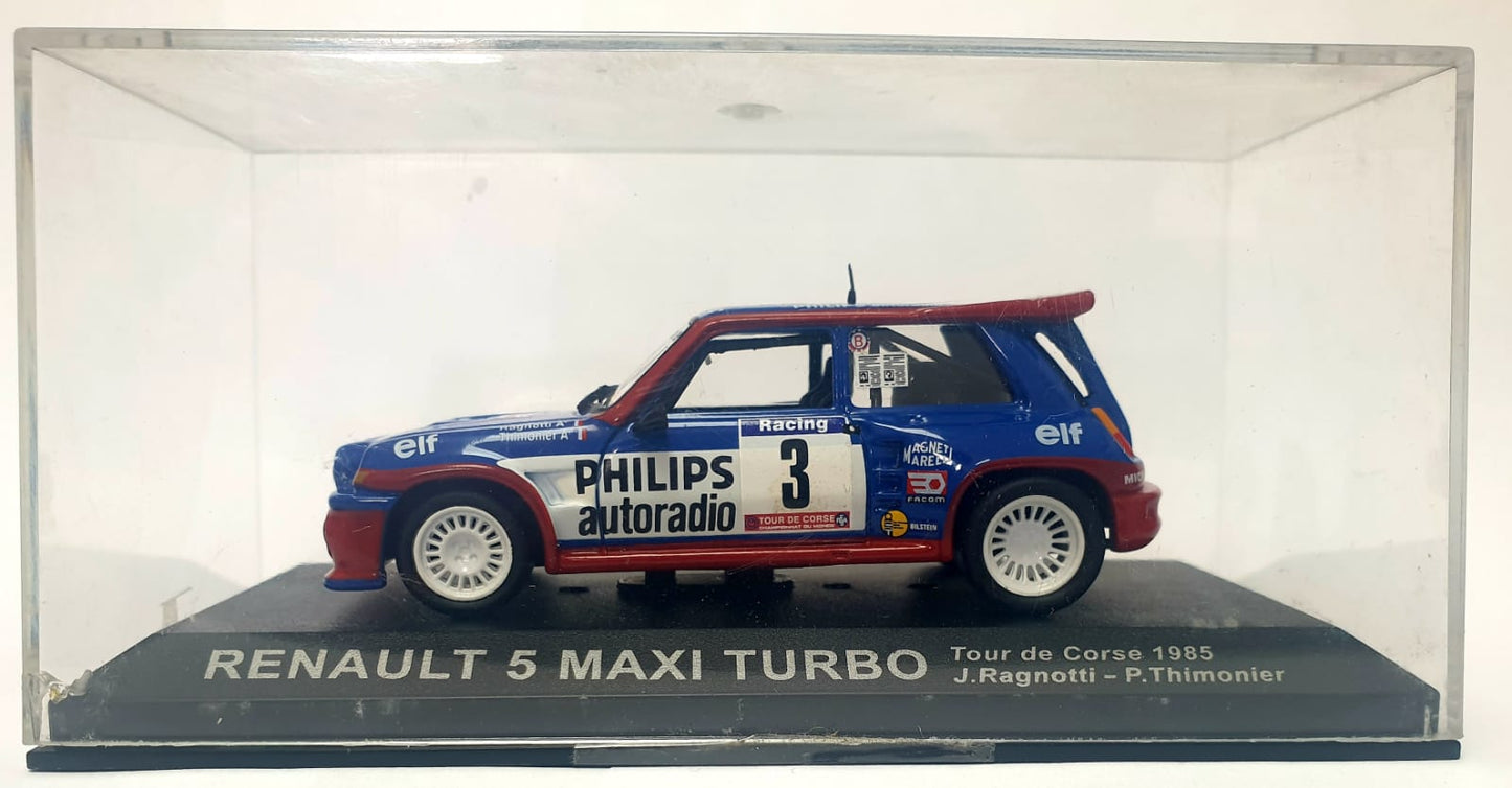 Renault 5 Maxi Turbo - 1/43 Scale De Agostini NR1151