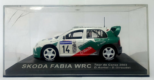 Skoda Fabia WRC - 1/43 Scale De Agostini NR1164