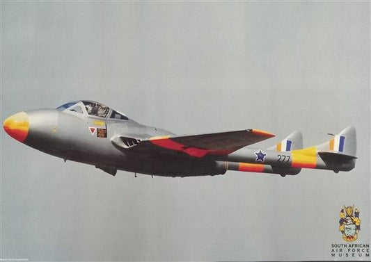 SAAF Museum Vampire T.11 Poster - NO-001