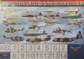 South African Air Force Calendar Poster - No-1