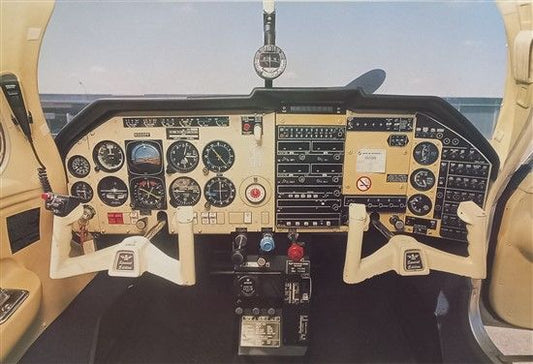 Mooney 20 Cockpit Poster - No-22