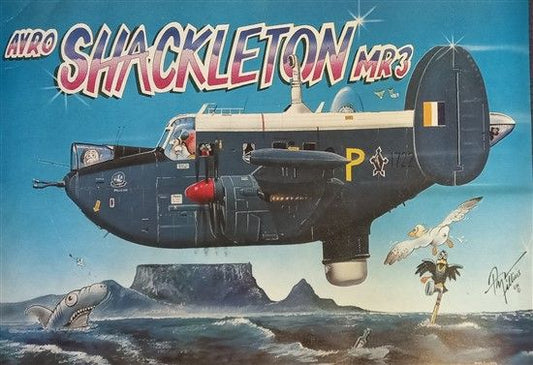 Shackleton Caricature Poster - No-66