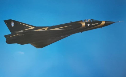 SAAF Museum Mirage IIICZ "Black Widow" Poster - No-706