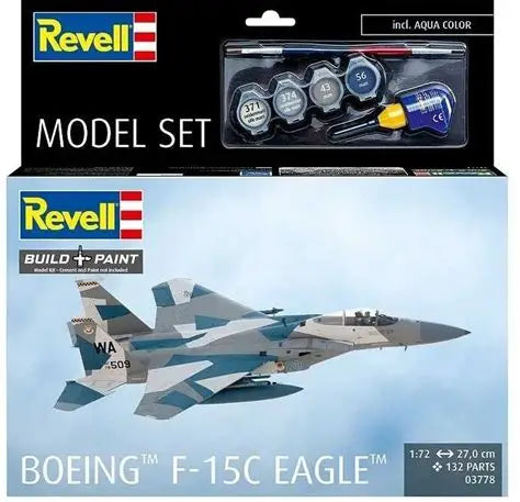 Model Set Boeing - F15C Eagle - 1/72 Scale - Revell - REV63778