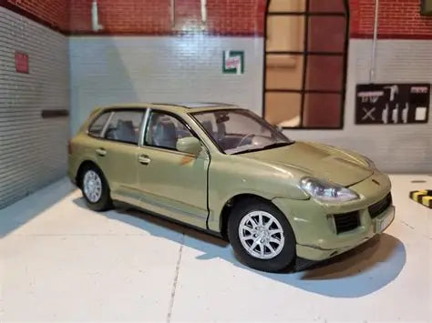 Porsche Cayenne Meteor Grey 2008 - 1/24 Scale - MotorMax - MOT73344