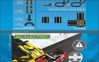 Cross Roads track - 1/32 Scale - Scalextric - SCAC8213