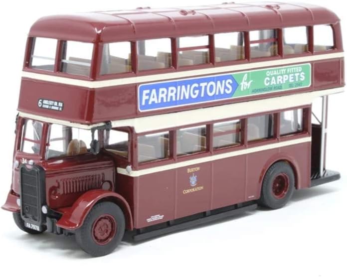 GUY Utility Bus 'Burton Corporation 6 Anglesey Road - 1/76 Scale Corgi OM43917A