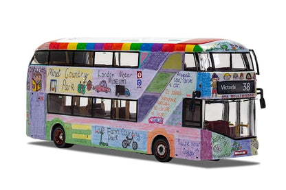 Wrightbus New Routemaster London Arriva Hillingdon Livery 38 Victoria - 1/76 Scale Corgi OM46632B