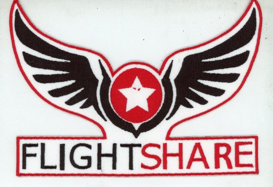 Flight Share Cloth Wings Patche (Large) - PA909