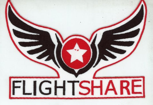 Flight Share Cloth Wings Patche (Large) - PA909
