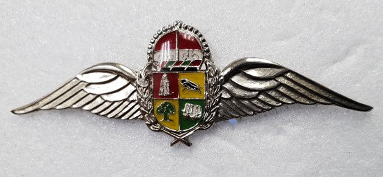 SAAF World War II Pilot Wing replica (Silver) Metal Pin - PIN156