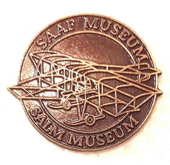 SAAF Musem Pattison Biplane  Metal Pin - PIN526