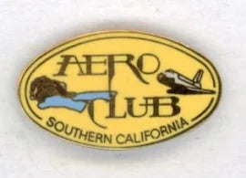 Aeroclub Southern California Metal Pin - PIN744