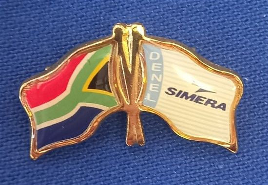 South African Flag/Simera Metal Pin - PIN754