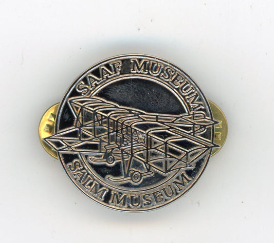 SAAF/SALM Museum Pattiseon Biplane Metal Pin - PIN809