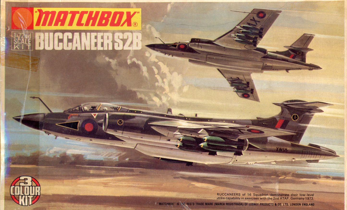Buccaneer S.2B - 1/72 Scale Matchbox PK-106
