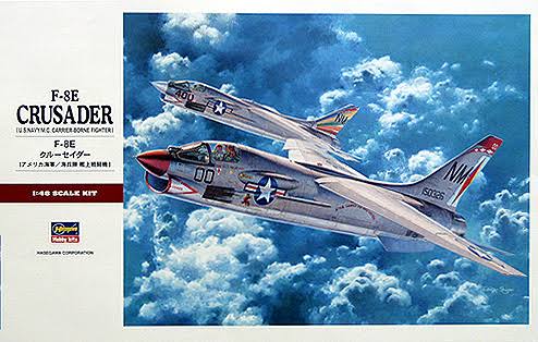 F-8E Crusader - 1/48 Scale Hasegawa PT25