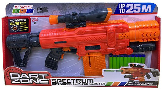 Spectrum Clip Fed Motorised Blaster (110) Dart Zone PTT6374