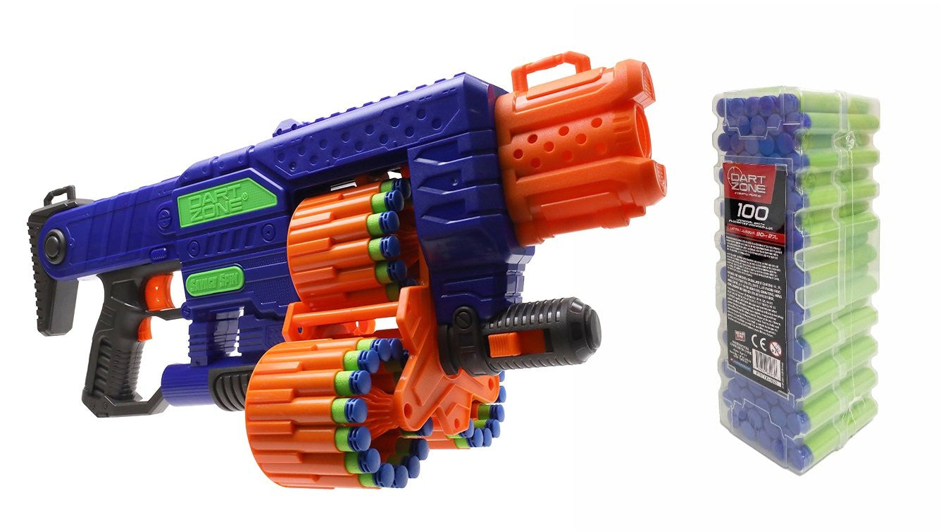 Savage Spin Triple Drum Moto Blaster (145) Dart Zone PTT6445