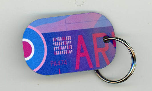 RAF Bomber Sorties Markings Key Ring - PVS10