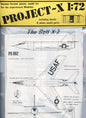 Bell X-2 - 1/72 ScaleProject -X PX002