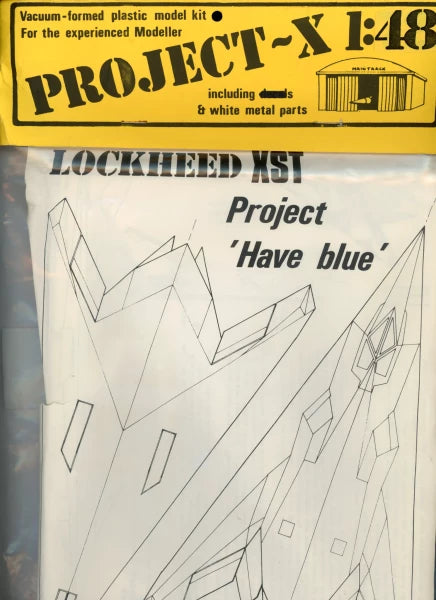 Lockheed XST Project 'Have Blue' - 1/72 Scale Project-X PX401