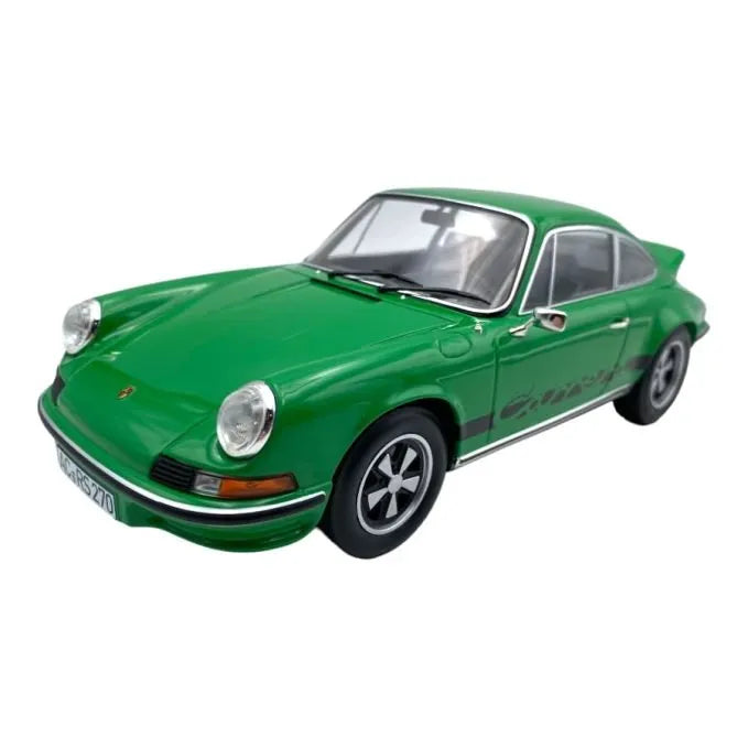 PORSCHE 911 RS GREEN WITH BLACK DECO 1973 CLOSE BODY S 1/18 Scale NOREV MTDNOR187680