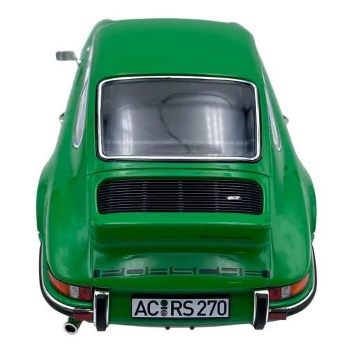 PORSCHE 911 RS GREEN WITH BLACK DECO 1973 CLOSE BODY S 1/18 Scale NOREV MTDNOR187680