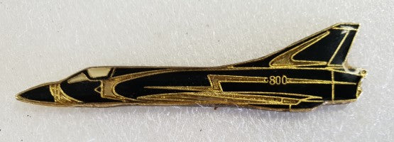SAAF Mirage IIICZ 'Black Widow' Metal Pin - PIN99
