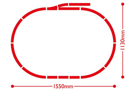 Diesel Mixed Freight Train Set - 00 Gauge Hornby R1292M