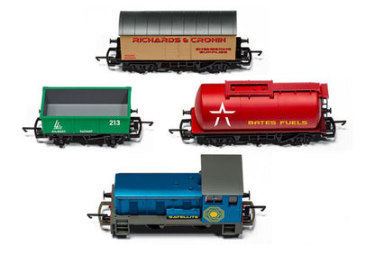 Diesel Mixed Freight Train Set - 00 Gauge Hornby R1292M
