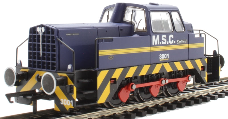 MSC, Sentinel, 0-6-0, 3001 - Era 8 - 00 Gauge Hornby R30084