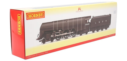 LNER, W1 Class 'Hush Hush' (Smoke Lifting Cowl), 4-6-4, 10000 - Era 3  - 00 Gauge Hornby R30126 (Copy)