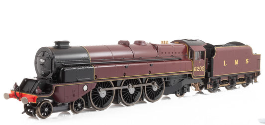 LMS, Princess Royal Class 'The Turbomotive', 4-6-2, 6202 - Era 3 (Sound Fitted) -  00 Gauge Hornby R30134TXS