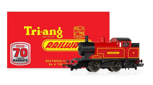 Tri-ang Railways: No. 9 'Polly' Locomotive (Hornby 70th: Westwood) - Limited Edition - 00 Gauge Hornby R30340
