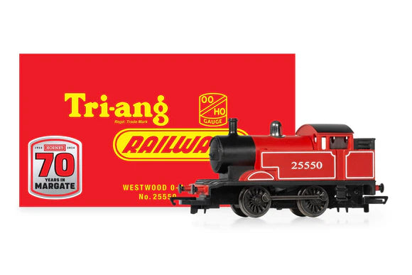 Tri-ang Railways: No. 25550 Locomotive (Hornby 70th: Westwood) - Limited Edition - 00 Gauge Hornby R30341