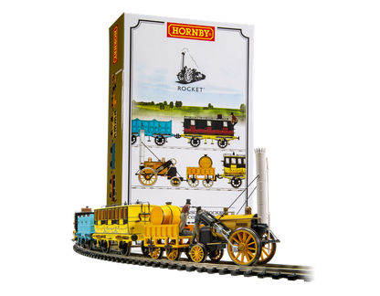 L&MR, Stephenson's Rocket Royal Mail Train Pack - Era 1 - 00 Gauge Hornby R3956