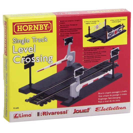 Single Track Level Crossing 00 Gauge Hornby R645