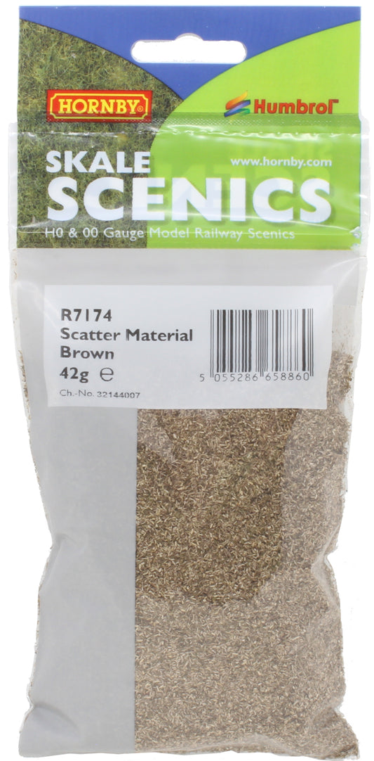Scatter Material - Brown 42g  Hornby R7174