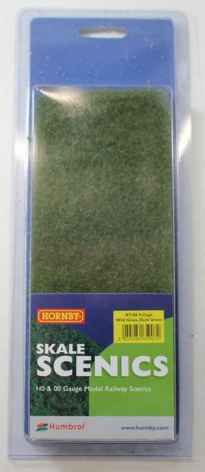 Foliage -Wild Grass Dark Green Hornby R7188